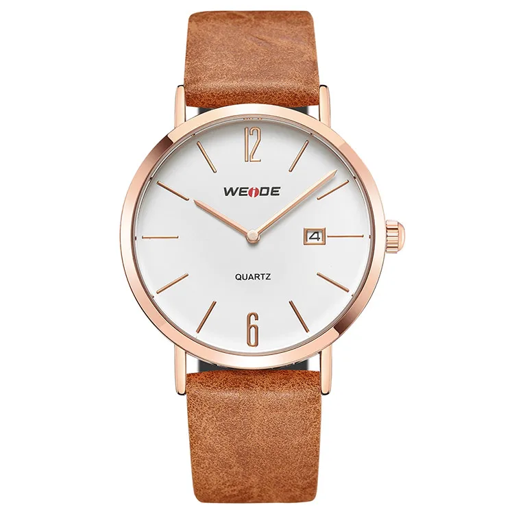 

Weide WD007 wholesale simple quartz watches bezel japan movt mens watches brand your own