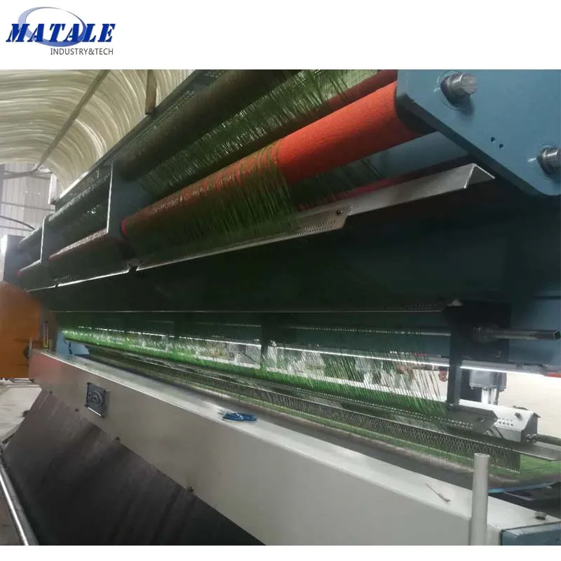 
Automatic artificial turf tuft making machine 