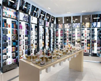 Luxurious Modern Retail Store Display Perfume Showcase ...