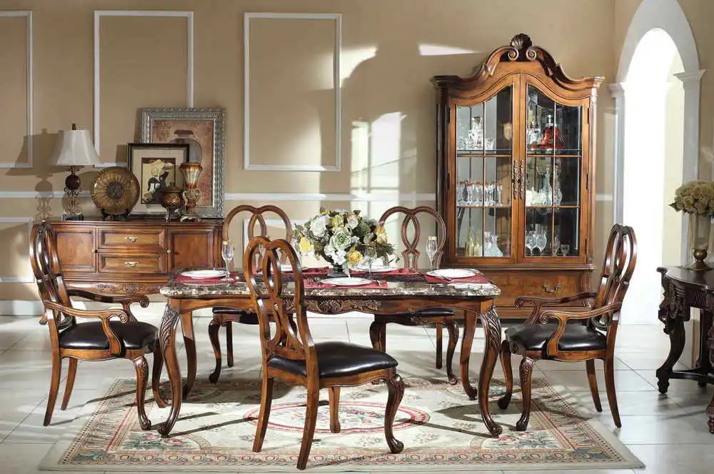 Luxury Dinning Room Sets China Manufacture View Classic Luxury