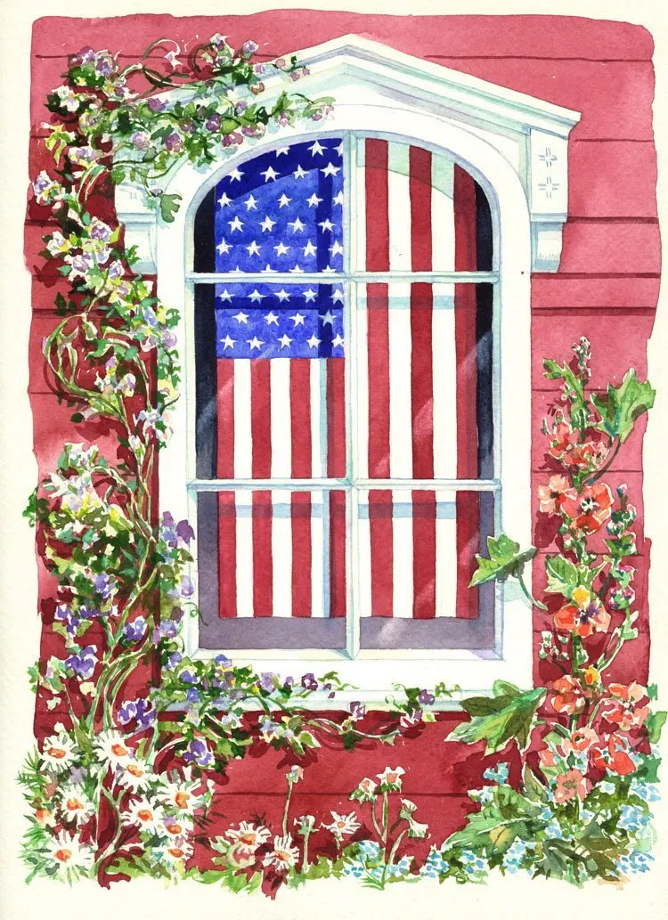 Window flags. Витраж американский флаг. Американ Гарденс биллинг. American Dream House with Flags. American old Houses with Flags.