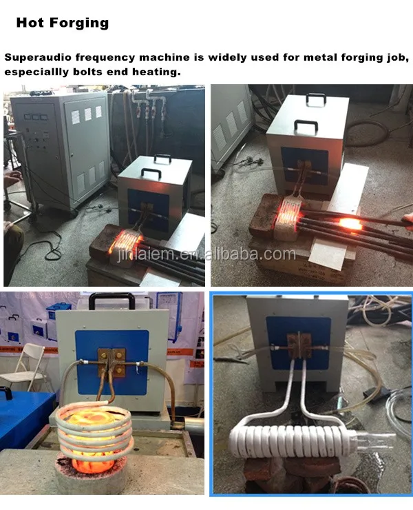 Low Price Portable High Frequency Induction Heating Machine for Metal Forging