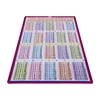 3D embossed poster with multiplication table