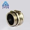 M12 brass waterproof cable gland with brass nickel plated material plug nuts IP68