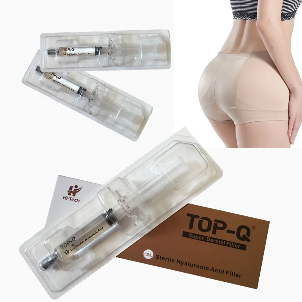 

HA Injectable filler TOP-Q 10ML Stable Butt Injection hyaluronic acid Pre-filled in BD Syringe