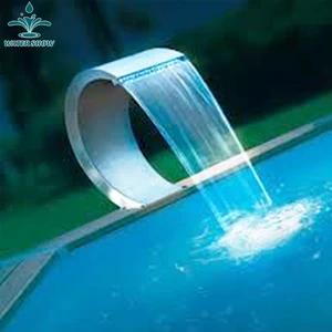 Image of Pool Spa Wall Mount Cascade Waterfall Spillway Pool Water Descent