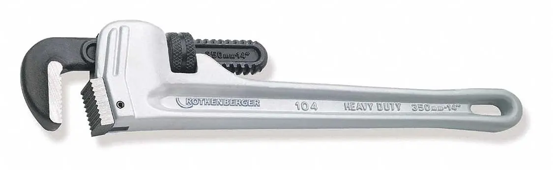 Steel Dragon Tools 31115 48 in Aluminum Straight Pipe Wrench Model 848 6 Capacity