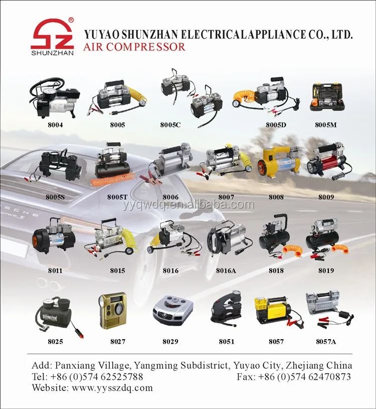 150psi Electric 12v Air Horn Compressor With 6l/8l Tank Buy Air Horn