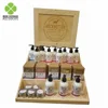 POP Custom wooden soap display counter 3 tiers