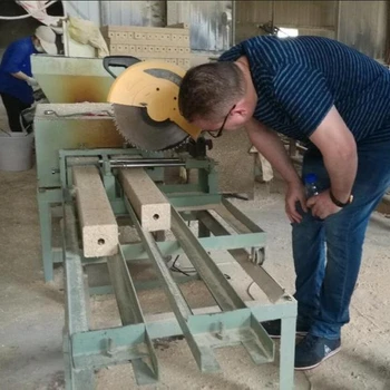 wood pallet shaving sawdust compressed making larger machine
