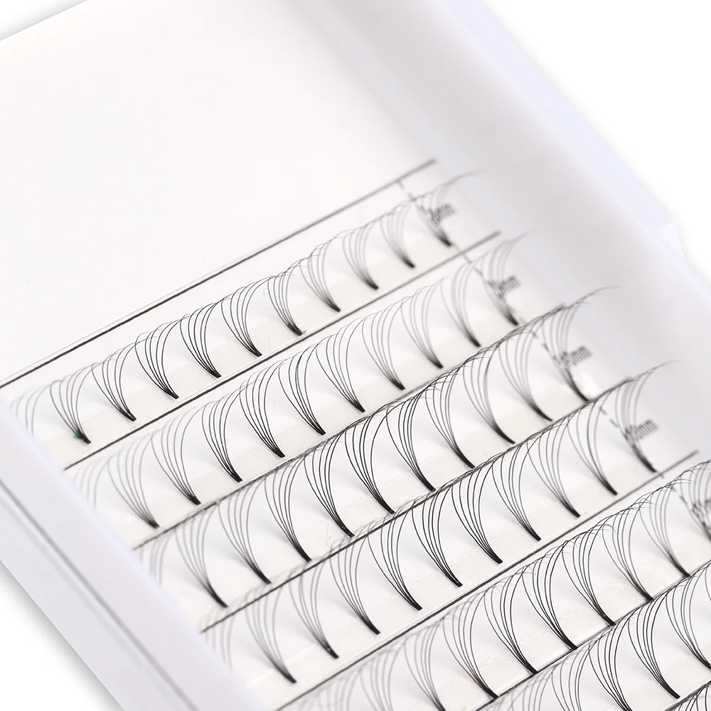 

Handmade 3D 0.07mm 0.1mm Pre Fanned Volume false Lashes, Natural black