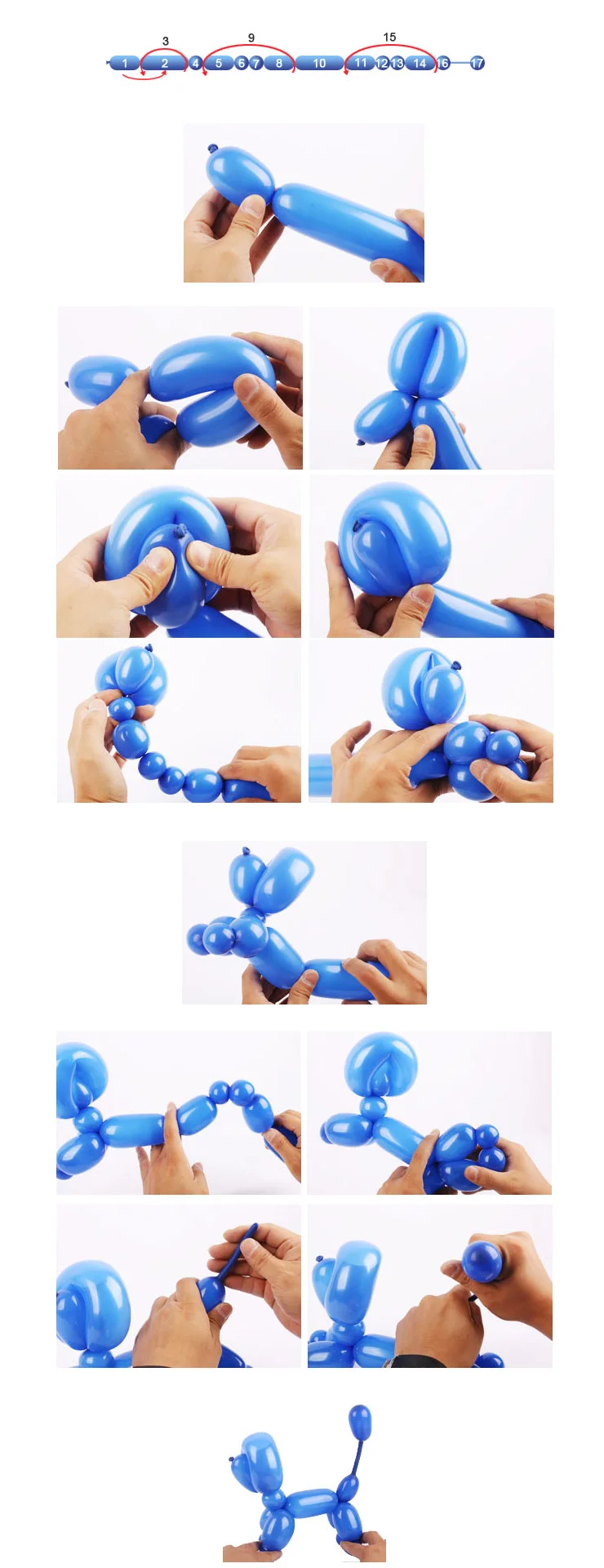 串串气球制作方法图片