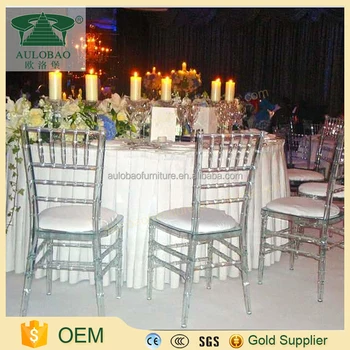 Hot Selling Polycarbonate Wedding Chiavari Chairs Napoleon