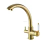 professional kitchen taps hot&cold water and purifice water faucet