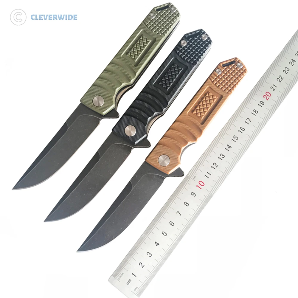 

Free Shipping What is the best G10 handleslim design coltello da pesca pesce campeggio for opening boxes, Black;orange;green