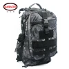 CS Slanting zipper tactics training water bag backpack waterproof hiking backpack