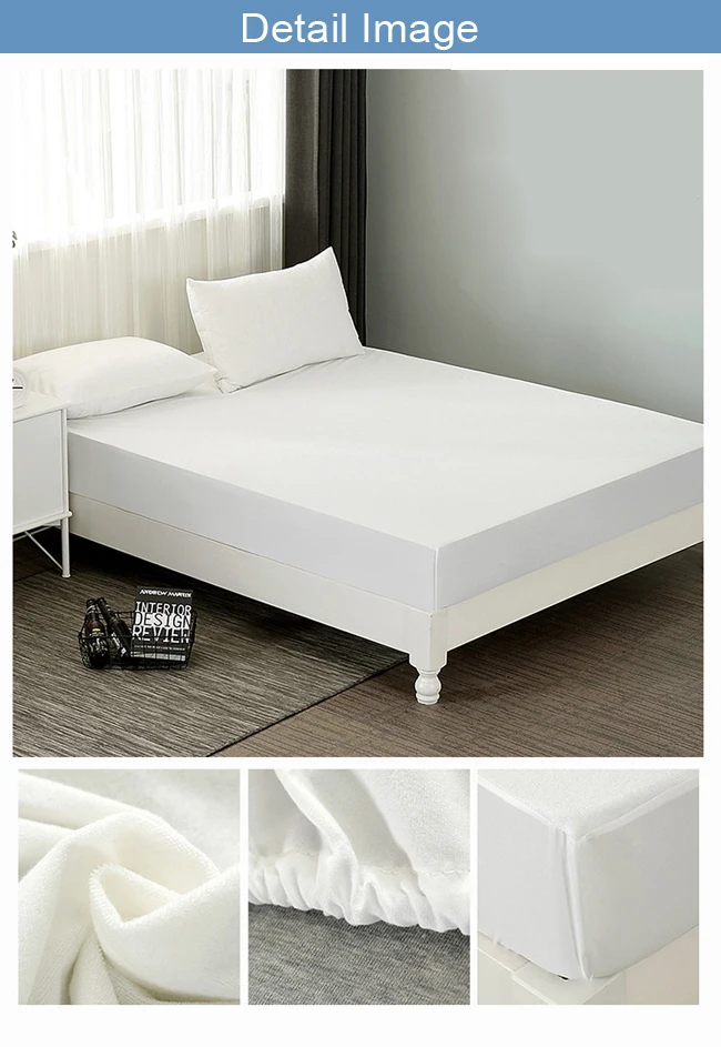 Elastic Corner Strap 3cm Satin Stripe Queen Size Bed Sheet 100 Cotton