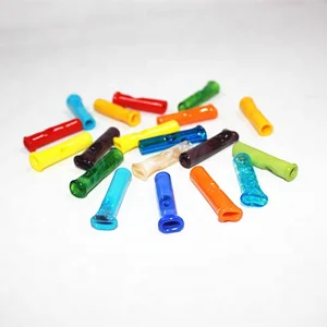 Image of Different colors glass blunt tips pre-rolled tips cigar filter tips