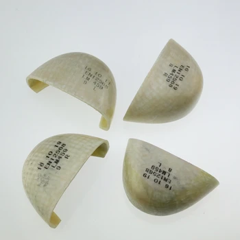 Removable composite toe caps