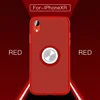 Soft Tpu Shock Proof And Anti-Fall Cellphone Case For Iphone Xr, Hide Stand 360 Degree Cover Phone Case For Iphone Xr Case