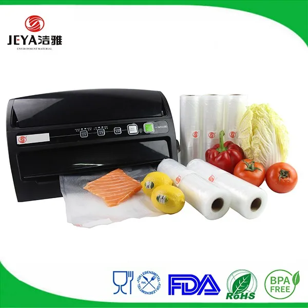 Moisture Proof Feature and Freezer Use BPA free clear vacuum sealer bag1