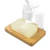 Own brand hand-made moisturizing pure natural essential oil milk soap that cleans body every day Beautiful white tender skin
