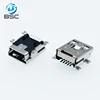 Surface Mount SMT MINI USB 5Pin Type B Female Socket Charge port Connector for PCB