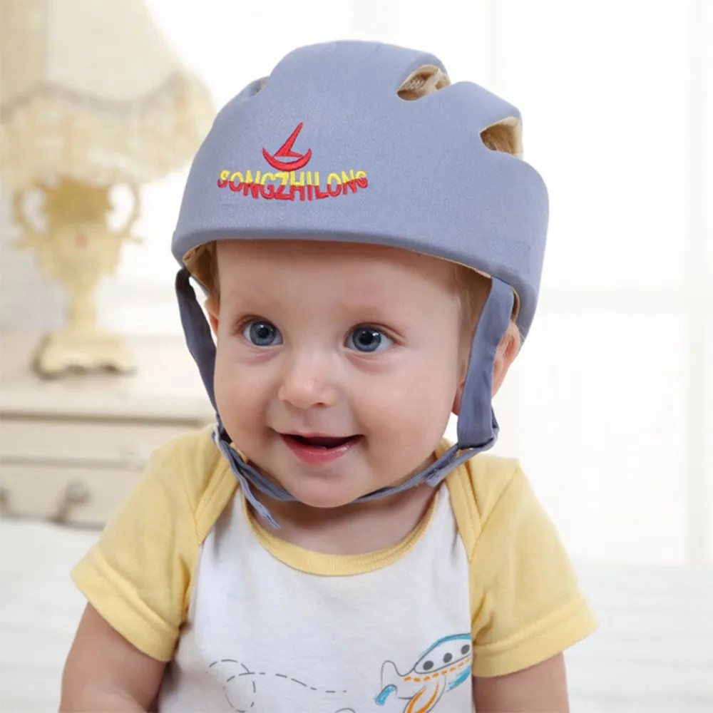 Capacete do Bebê Capacete de Proteção para Bebê da Menina de Algodão Capacetes de Segurança para Crianças Bebês da Criança Macias para Meninos Infantil Tampas Meninas 5 Cheap Chapéus e bonés