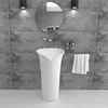SM-8513 Pedestal Stone Sink, Bathroom Freestanding Basins