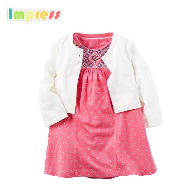 

Autumn 3pcs baby wear long sleeve baby romper set cotton, Colorful
