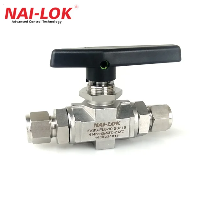 1/4"od High Pressure 6000psi Ball Valve Bv Series Parker Style ...