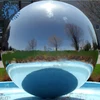 Large Top Quality Double Layers Floating Sliver Inflatable Mirror Ball For Event Decoration