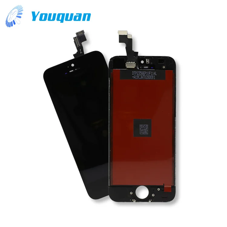 

mobile phone lcd screen digitizer for iphone 5s replacement, Black / white