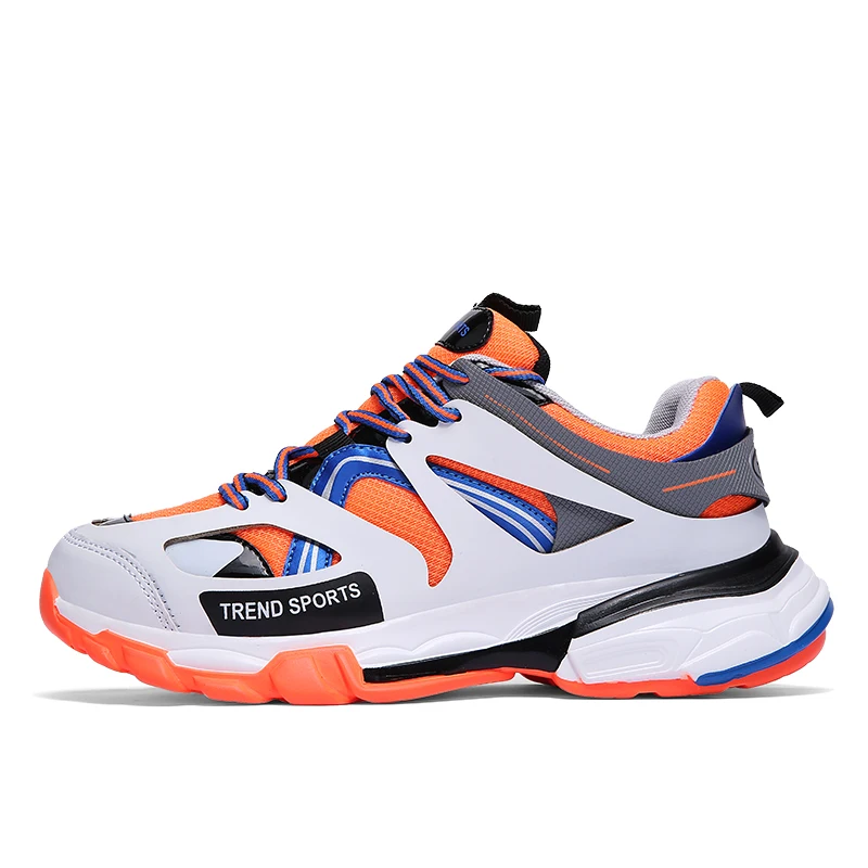 

China Breathable Mesh Lace-up Casual Flat Plus Size Zapatillas Hombre wholesale sneakers brand fashion shoes, As the picture or customized