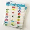 BSCI Audit Factory Custom Irregular Shape Writable PVC Plastic Vinyl Note Planner Sticker