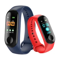 

Fitness Bracelet Pedometer Heart Rate Monitor Watch Activity Tracker M3 Smart Bracelet Blood Pressure Monitor Wristband