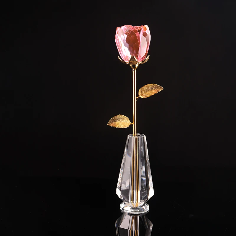 Forever Pink Crystal Rose - Perfect Valentine's Gift