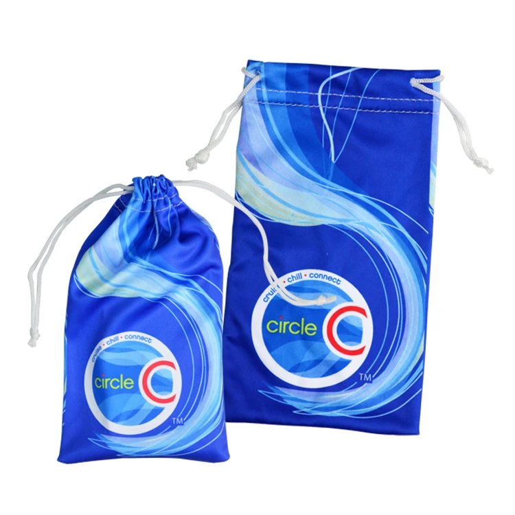 

custom printed microfiber sunglasses bag