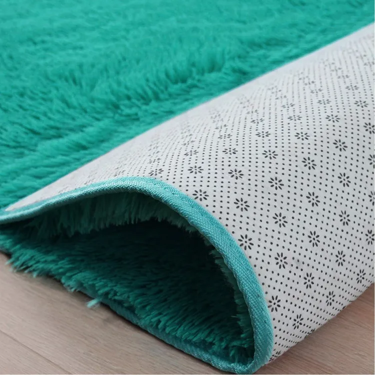 fake bear skin rug furry blanket carpet washing