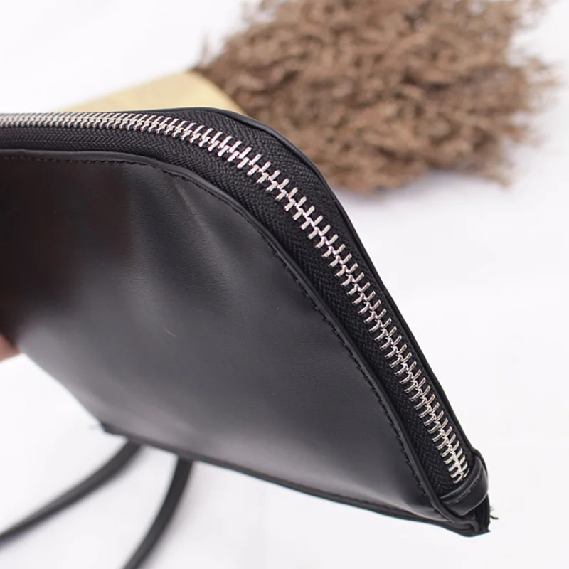 Slim Leather Travel Wallet With Neck Belt For Women Buy Slim Leather