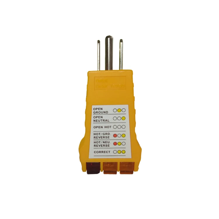 Circuit Tester 6/12 Power Plug Polarity Test Ground Tester Buy Ground