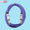 6.35mm Mono Jack 14 TS Cable Unbalanced Guitar Patch Cords Instrument Cable