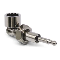 

E.K.J New Arrival High Quality Metal Zinc Alloy Tobacco Pipe Screw Weed Smoking Pipe Accessories