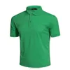 Stylish Men Slim Short Sleeve POLO Shirt Basic Tee Tops Casual Shirt
