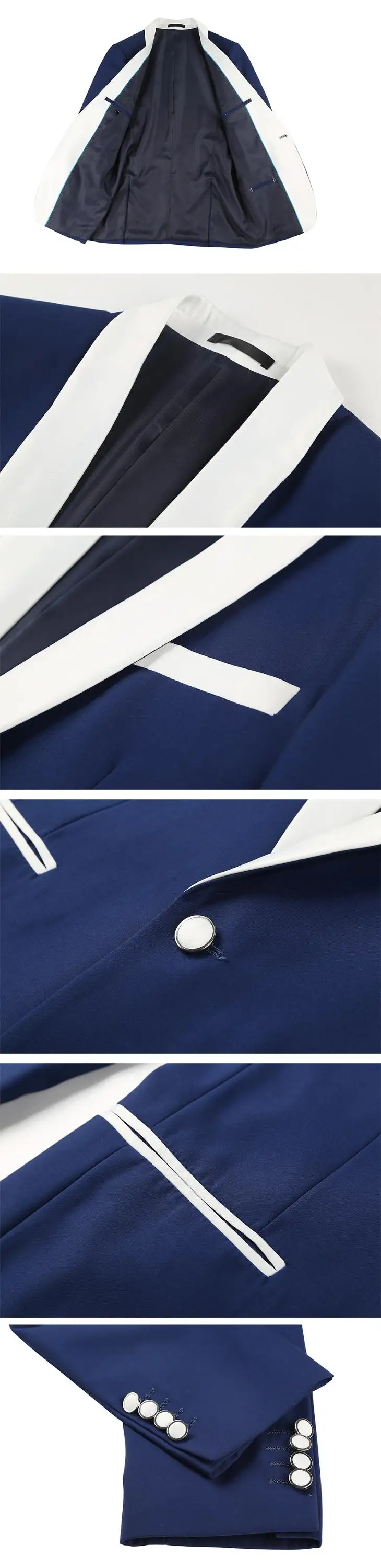 Men Tuxedo Wedding Suit Men's Coat Pant Designs Groom Wedding Suit