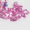 Marquise cut 5x10mm synthetic pink sapphire 2# ruby stone