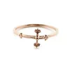 Customized 925 Sterling silver Jesus cross ring