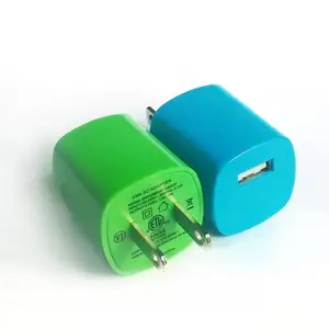 Colourful USB Mobile Travel Wall Charger