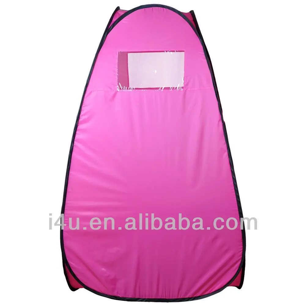 Pink Pop Up Spray Tanning Tent Portable Easy Set Up Infant Privacy Tent