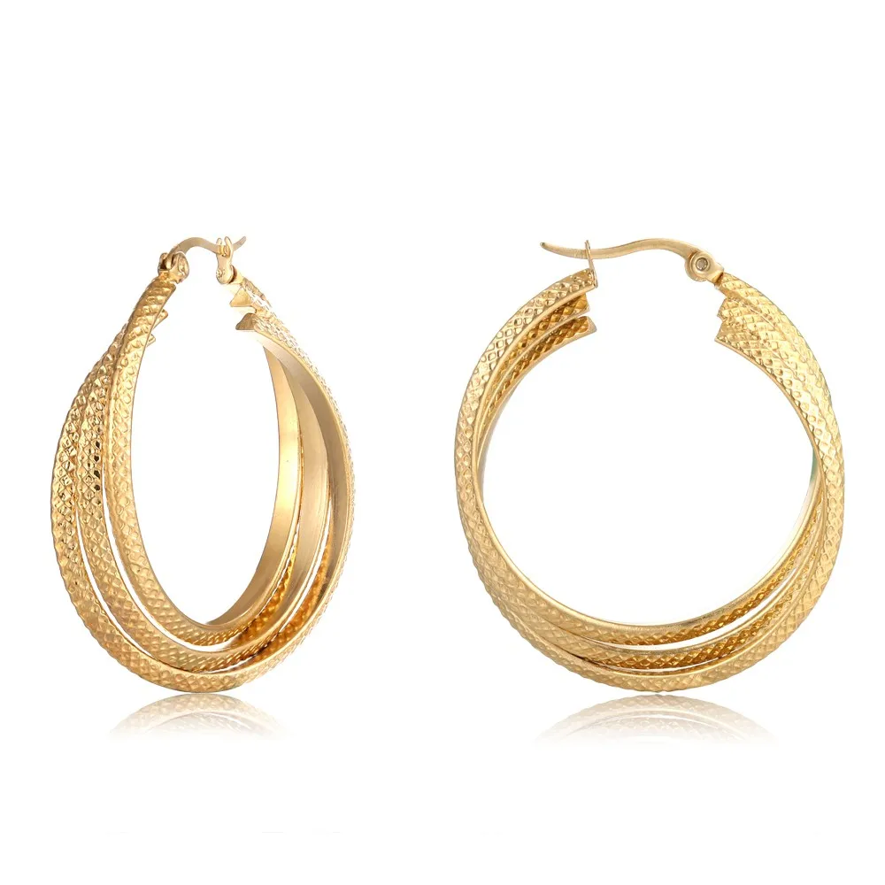 14k Gold Earring Dangle Boy Hoop Earring Man - Buy Gold Dangle Earring ...